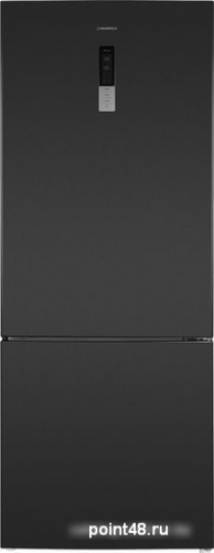 Холодильник Maunfeld MFF1857NFSB черный (двухкамерный) в Липецке