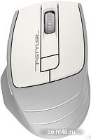 Купить Мышь A4Tech Fstyler FG30S серый/оранжевый оптическая (2000dpi) silent беспроводная USB (6but) в Липецке
