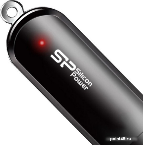 Купить Флеш Диск Silicon Power 64Gb LuxMini 322 SP064GBUF2322V1K USB2.0 черный в Липецке фото 3