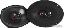 Колонки автомобильные JBL Stage3 9637 225Вт 93дБ 3Ом 15x23см (6x9дюйм) (ком.:2кол.) коаксиальные трехполосные в Липецке от магазина Point48