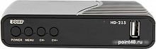 Купить Ресивер DVB-T2 Сигнал Эфир HD-215 черный в Липецке