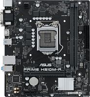 Материнская плата Asus PRIME H510M-R-SI Soc-1200 Intel H510 2xDDR4 mATX AC`97 8ch(7.1) GbLAN+VGA+DVI+HDMI White Box