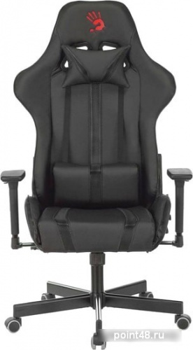 Кресло игровое A4Tech Bloody GC-600, черный, эко.кожа, крестовина метал (500903) фото 2