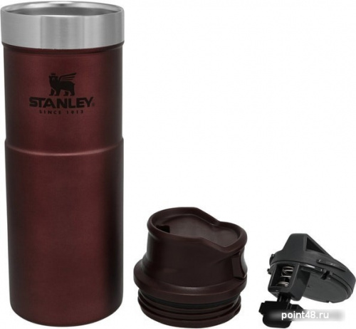 Купить Термокружка Stanley The Trigger-Action Travel Mug 0.47л. бордовый (10-06439-120) в Липецке фото 3