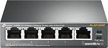 Купить Коммутатор TP-Link TL-SF1005P 5x100Mb 4PoE 58W неуправляемый в Липецке