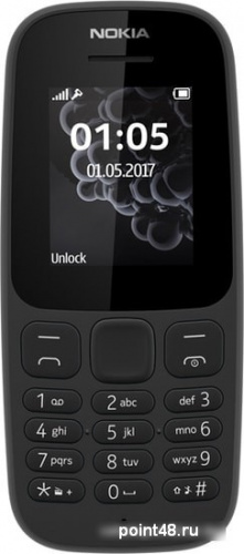 Мобильный телефон NOKIA 105 DUOS TA-1174 BLACK в Липецке фото 3