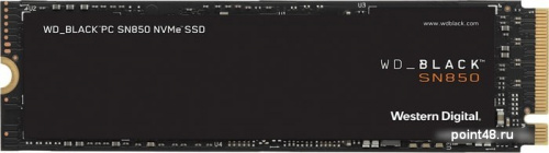 Накопитель SSD WD Original PCI-E x4 2Tb WDS200T1X0E Black SN850 M.2 2280