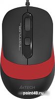 Купить Мышь A4Tech Fstyler FM10 (черный/красный) в Липецке