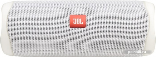 Купить Колонка порт. JBL Flip 5 белый 20W 1.0 BT 4800mAh (JBLFLIP5WHT) в Липецке фото 2