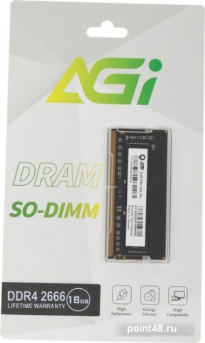 Оперативная память AGI SD138 16ГБ DDR4 SODIMM 2666 МГц AGI266616SD138 фото 2