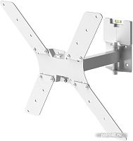 Купить Кронштейн для телевизора Holder LCD-5520-B белый 32-55 макс.45кг настенный поворотно-выдвижной и наклонный в Липецке