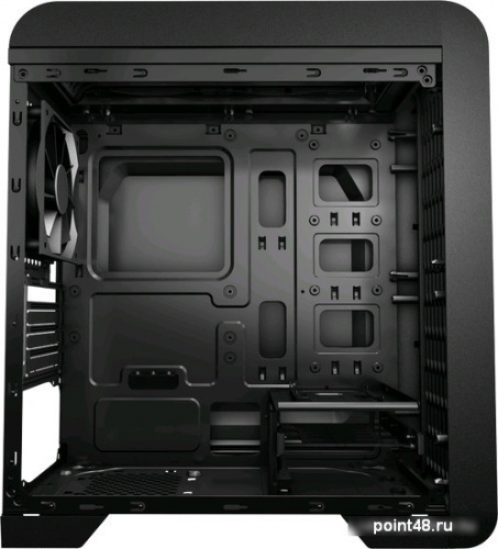 Корпус MiniTower AeroCool Qs-240, mATX, Window, USB 3.0, черный, без БП фото 3