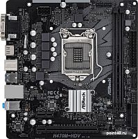 Материнская плата Asrock H470M-HDV Soc-1200 Intel H470 2xDDR4 mATX AC`97 8ch(7.1) GbLAN+VGA+DVI+HDMI