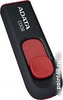 Купить USB Flash A-Data C008 Black+Red 8 Гб (AC008-8G-RKD) в Липецке