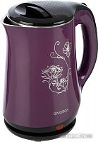 Купить Чайник ENERGY E-265 (1,8 л, диск) фиолетовый, двойной корпус в Липецке