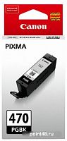 Купить Картридж струйный Canon PGI-470BK 0375C001 черный для Canon Pixma iP7240/MG6340/MG5440 в Липецке