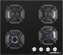 Газовая варочная поверхность Maunfeld EGHG.64.23CBG черный в Липецке
