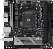 Материнская плата Asrock A520M-ITX/AC Soc-AM4 AMD A520 2xDDR4 mini-ITX AC`97 8ch(7.1) GbLAN RAID+HDMI+DP