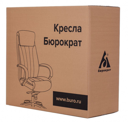Кресло руководителя Бюрократ T-898AXSN серый 3C1 крестовина пластик фото 8