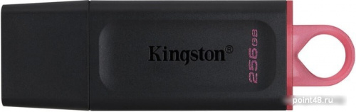 Купить Флеш Диск Kingston 256Gb DataTraveler Exodia DTX/256GB USB3.1 черный/красный в Липецке