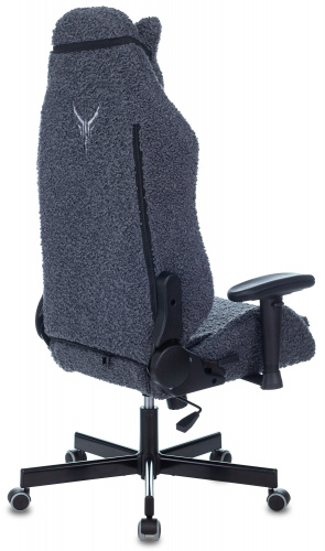 Кресло игровое Knight T1 синий экомех с подголов. крестовина металл фото 4