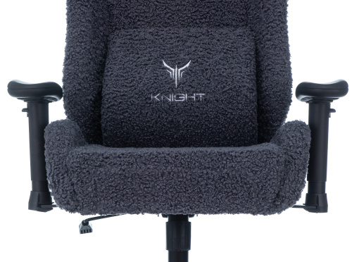 Кресло игровое Knight T1 синий экомех с подголов. крестовина металл фото 7