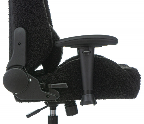 Кресло игровое Knight T1 черный экомех с подголов. крестовина металл фото 12