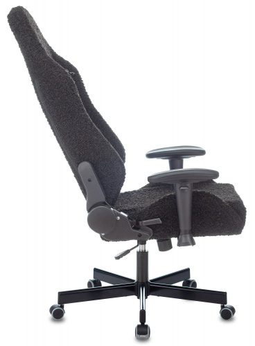 Кресло игровое Knight T1 черный экомех с подголов. крестовина металл фото 17