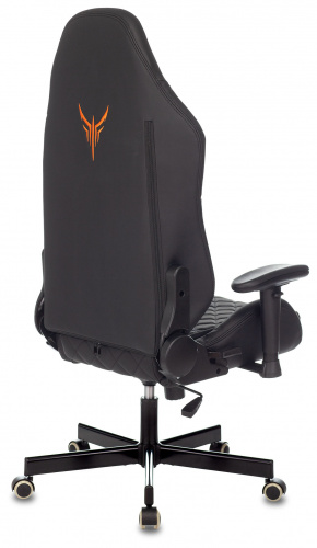 Кресло игровое Knight EXPLORE черный ромбик эко.кожа с подголов. крестовина металл фото 17