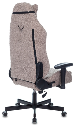 Кресло игровое Knight T1 серый экомех с подголов. крестовина металл фото 4