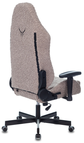 Кресло игровое Knight T1 серый экомех с подголов. крестовина металл фото 15