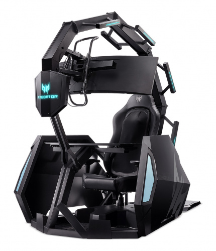 Кресло игровое Acer Predator Thronos Air PGC 900 черный сиденье черный с подголов. пластик черный фото 3