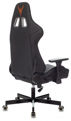 Кресло игровое Knight ARMOR черный ромбик эко.кожа с подголов. крестовина металл фото 17