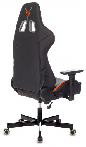 Кресло игровое Knight ARMOR черный/оранжевый ромбик эко.кожа с подголов. крестовина металл фото 15