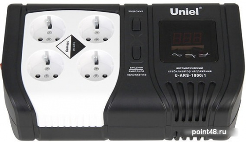 Купить Стабилизатор напряжения UNIEL 09622 U-ARS-1000/1 серия Standard - Expert 1000 ВА в Липецке фото 2