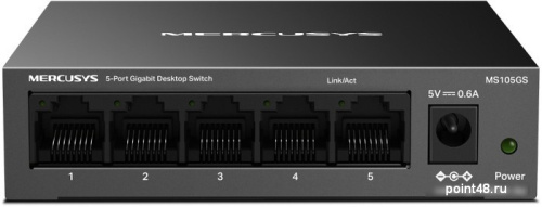Купить Неуправляемый коммутатор Mercusys MS105GS в Липецке