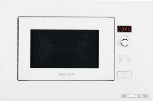 Встраиваемая микроволновая печь Weissgauff HMT-202 объем 20 л, цвет белый в Липецке