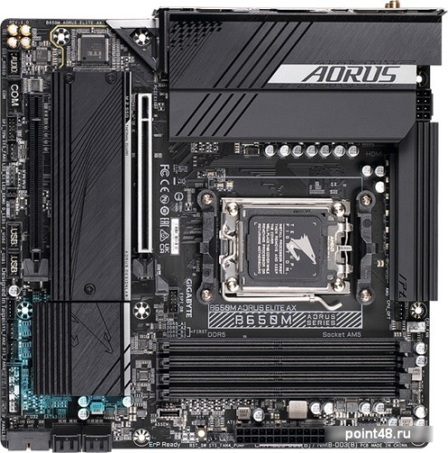 Материнская плата Gigabyte B650M Aorus Elite AX фото 2