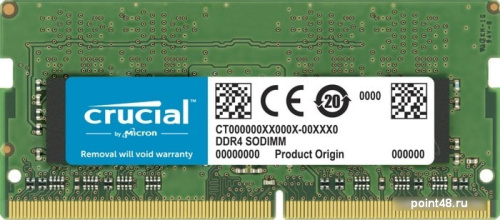 Оперативная память Crucial 32GB DDR4 SODIMM PC4-25600 CT32G4SFD832A