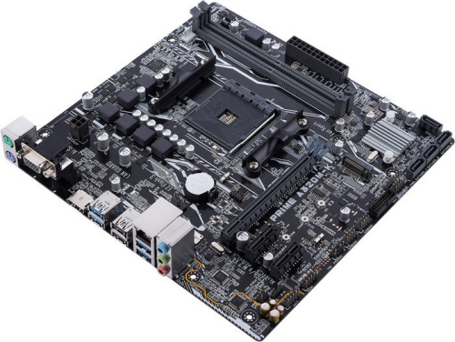 Материнская плата Asus PRIME A320M-K Soc-AM4 AMD A320 2xDDR4 mATX AC`97 8ch(7.1) GbLAN RAID+VGA+HDMI фото 3
