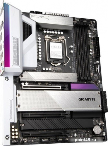Материнская плата Gigabyte Z590 VISION G Soc-1200 Intel Z590 4xDDR4 ATX AC`97 8ch(7.1) 2.5Gg RAID+HDMI+DP фото 2