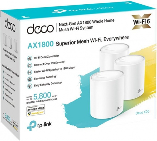 Купить Wi-Fi система TP-Link Deco X20 (3 шт.) в Липецке фото 3