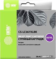 Купить Картридж CACTUS CS-LC567XLBK (аналог Brother LC567XLBK) в Липецке