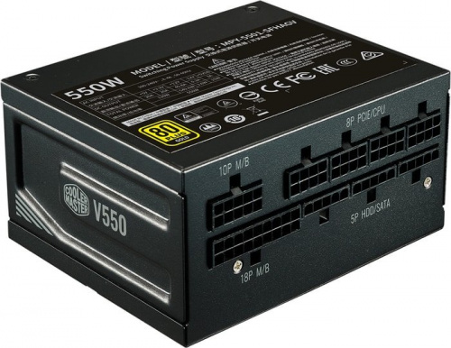 Блок питания Cooler Master V SFX Gold 550 MPY-5501-SFHAGV-EU 550W 80 Plus Gold, полностью модульный (096226) фото 3