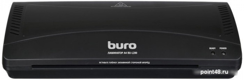 Купить Ламинатор Buro BU-L280 черный (OL280) A4 (80-125мкм) 25см/мин (2вал.) хол.лам. лам.фото в Липецке фото 2