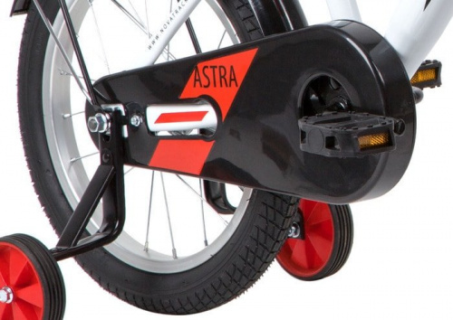 Купить Детский велосипед Novatrack Astra 16 2020 163ASTRA.WT20 (белый/красный) в Липецке на заказ фото 3