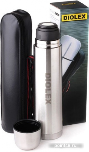 Купить Термос Diolex DX-1000-B 1л (серебристый) в Липецке фото 2