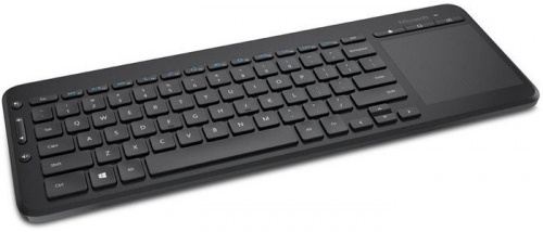 Купить Клавиатура Microsoft All-in-One Media + ivi в подарок черный USB беспроводная Multimedia Touch в Липецке фото 2