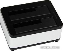 Док-станция для HDD AgeStar 3UBT8 SATA III пластик/алюминий серебристый 2