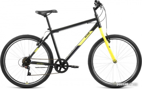 Купить Велосипед Altair MTB HT 26 1.0 р.19 2022 (черный/желтый) в Липецке на заказ